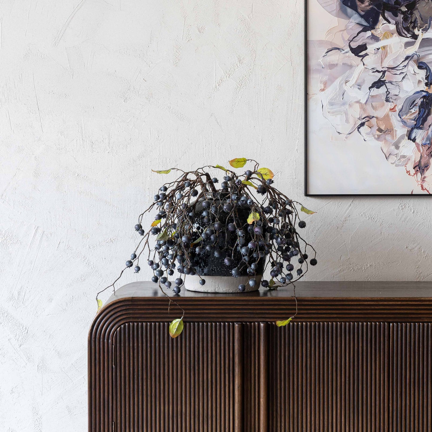 Wild Blueberry Decorative Artificial Flower | Plant